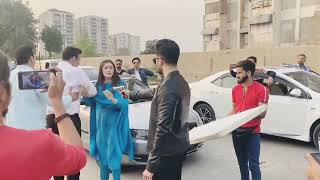 Kaisi Teri Khudgarzi Episode 01 - Bts Video - Part 02 Danish Taimoor Durefishan