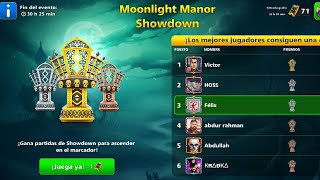 Showdown Matches (Moonlight Manor 2023). 8 Ball Pool