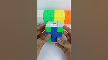 4 ➕ pattern | 4 ❌ pattern on rubik