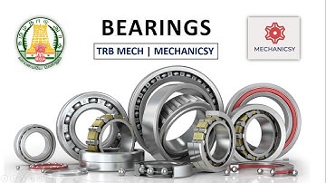 DESIGN OF MACHINE ELEMENTS | BEARINGS | TRB-MECH Exam Preparations | MECHANICSY