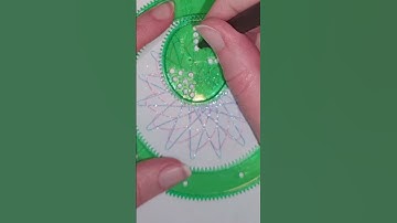 Revelation spirograoh multi gear asmr #asmr #art #spirograph