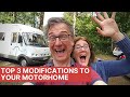 Top 3 Modifications Made To Your Caravan Or Motorhome