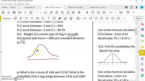 OpenStax Statistics Ch 6.1 Standard Normal # 1