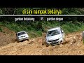 GARDAN DEPAN VS GARDAN BELAKANG || UJI KEMAMPUAN DI MEDAN OFFROAD