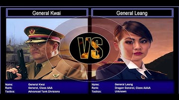 Command & Conquer Generals: Project Raptor - Challenge: General Kwai VS General Leang