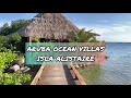 ARUBA Ocean Villas Isla Alistaire Room Tour 2021 - Closest Overwater Bungalows