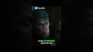 Man vs Ape Fight for Survival Behind Bars!