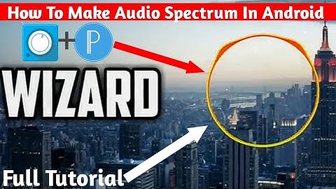 How To Make Audio Spectrum In Android 🎶 || Avee Player & PixelLab Full Tutorial👍
