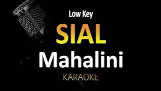 Mahalini - Sial (Karaoke) Nada Rendah