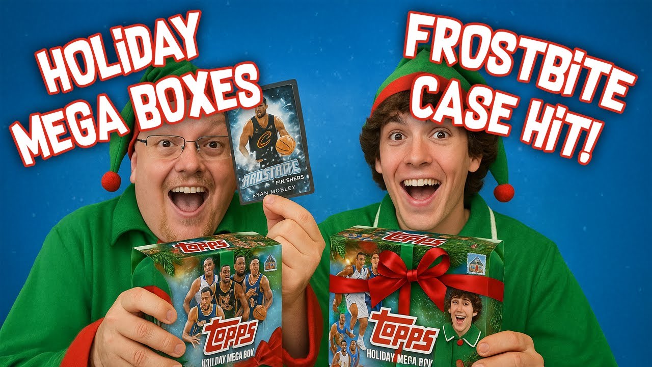 ❄️ Break Daddies Go ICE COLD! ❄️ 2025-26 Topps NBA Holiday Mega Boxes + a FROSTBITE CASE HIT ❄️