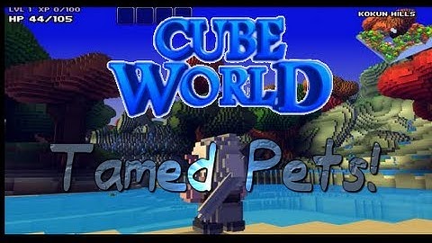 A Cube World: Pet Crocodile!