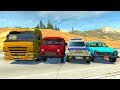 Русские машины со свалки проходят краш тесты - Игра про машины BeamNG.Drive 2020