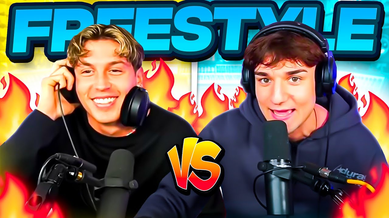 BATTAGLIA FREESTYLE IMPROVVISATA : Io vs Fratino – Chi sara' il piu' forte?