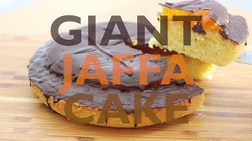 Giant Jaffa Cake