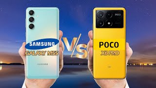 Samsung Galaxy M55 5G VS Poco X6 Pro 5G  - Which One to Choose?