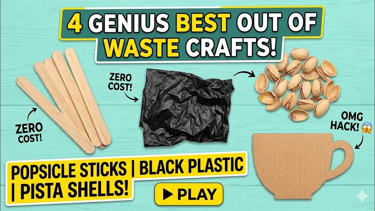 Waste Pista shell Coffee stone Wood Craft Ideas| Never Throw but Earn💲