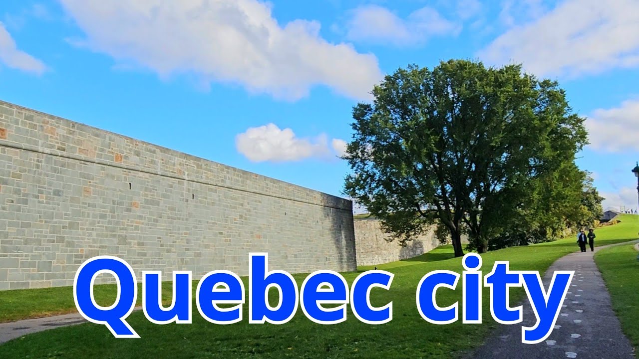 Walking in Quebec city | Citadel of Quebec | Tour 2023 [UHD] - YouTube