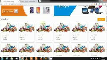 E-commerce Project in Code-igniter Framework Part-179 ( Show Mobile listing In Home Page )