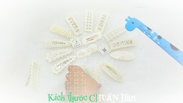 Kẹp Tóc Ngọc Trai Nhân Tạo Chuẩn Hàn Cực Đẹp