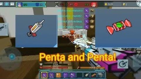 Power of adrenaline and strength candy in build and shoot