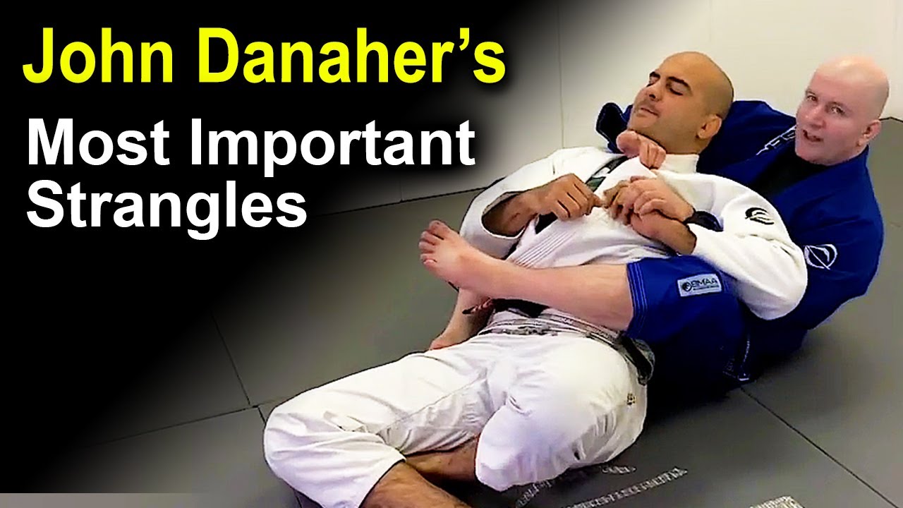 3 Most Important Jiu Jitsu Strangles (Chokes) by John Danaher YouTube