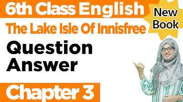 English Class 6 Chapter 3 Exercise | New Book 2023-24 | PTBB | Chapter 3 Question Answer