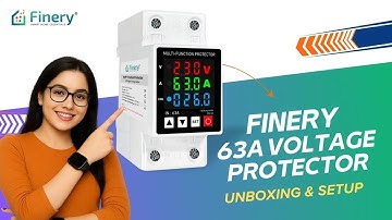 How to setup finery 63A Multifunction Protector with Energy Metering