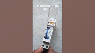 Mechanical Timer Switch #digitalmetre #electrical