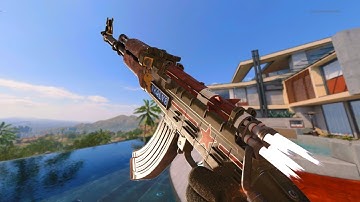 I dropped a DOUBLE NUKE with this AK-47 in black ops cold war... (Best Ak-47 Class Setup)