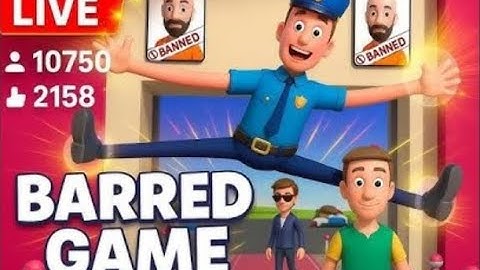BARRED 🤠 GAME | LIVE🛑 STREAMING🥷 WITH BARRED GAME🎮 Part 1 Complete #live #games