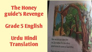 Story "The Honey guide's Revenge" Grade 5 English with Urdu Hindi Translation || All To Learn