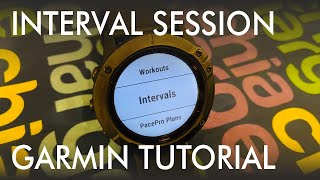 Garmin Connect - How To Create an Interval Session or Workout on Your Garmin Device screenshot 2