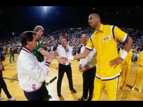 1987 Game 6 NBA Finals Boston Celtics @ Los Angeles Lakers Magic Bird Kareem McHale Worthy