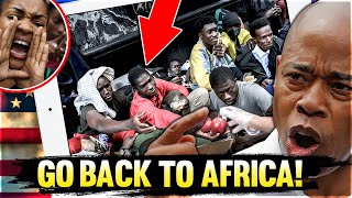 West African Migrants INVADE Harlem  and African Americans ARE PISSED!
