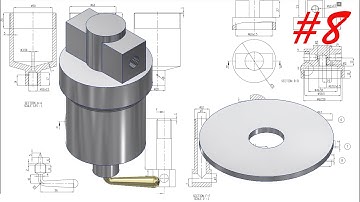 Học inventor cơ bản: Vẽ thiết bị lọc bằng inventor - Part 8
