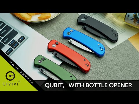 Civivi Qubit Aluminum Handle (with bottle opener) Available Now