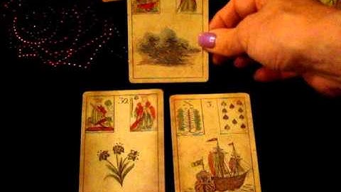 Lenormand 3-Card Mystery Spread (Great for Beginners!)