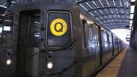 Open Bve N/Q/R line Roleplay run