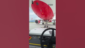 Push Back A320 #work #video #aviation #airplane