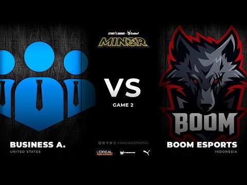 [RU] business associates vs BOOM Esports, Game 2, StarLadder ImbaTV Dota 2 Minor Season 3