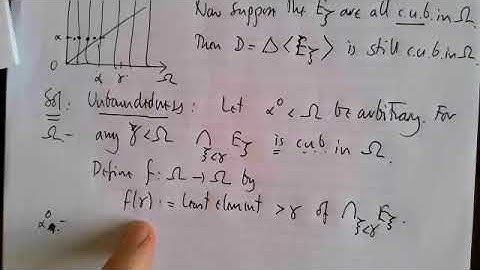 Axiomatic Set Theory Lecture 8