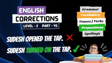 Learn English with Common Errors Level 2 Part 45 | Spotting errors | English Mistakes
