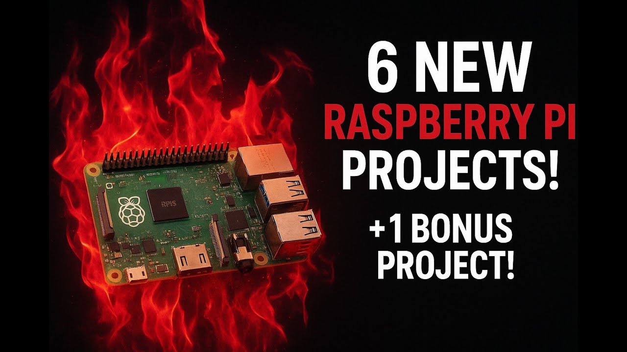 best raspberry pi projects: january 2025 - best... 6 Inspiring New Raspberry Pi Projects! 2025 Edition - YouTube