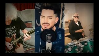 Queen+adam lambert- we are the champions' doing video call content(new lockdown version! Recode)