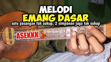 MELODI || EMANG DASAR - Wali Band Cover Kentrung Senar 3 By Taripang