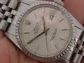 Rolex 16014 Steel and Gold DateJust Wrist Watch