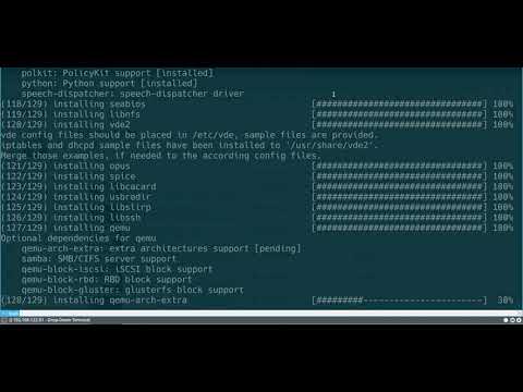 Libvirtd KVM | Установка и настройка qemu libvirt в Arch Linux