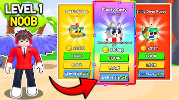 Starting Over as NOOB with OP SUMMER PET in Climb and Jump Tower ! (Roblox)