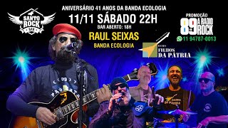 BANDA FILHOS DA PÁTRIA(ROCK NACIONAL) E RAUL SEIXAS COVER (BANDA ECOLOGIA)