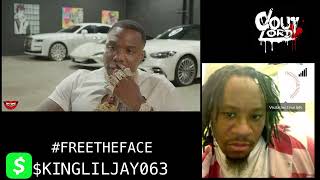 King Lil Jay  Live from the Fed's - Reaction to Bandman Kevo response  #liljay